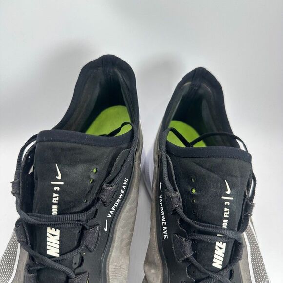 Nike Zoom Fly 3 Shoes Mens Size 11 Black White Running Cushioned - Picture 5 of 16